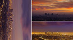洛杉矶城市全貌延时摄影