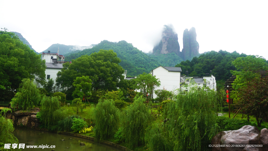 遠眺江郞山