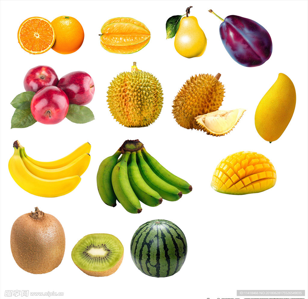 水果抠图