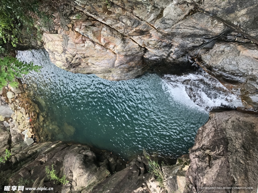 水 水潭 瀑布 小溪 山溪 山