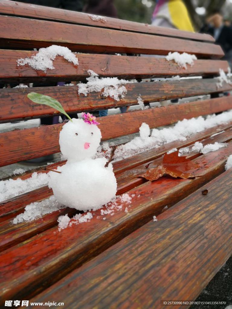 可愛雪人