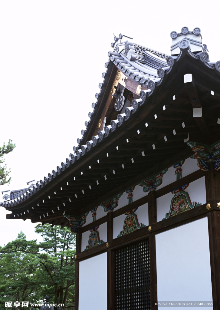 日本古建筑 建筑 风景 房屋