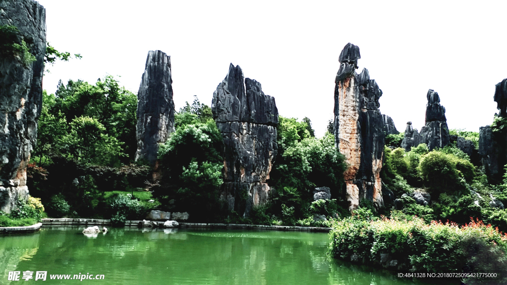 石林的山