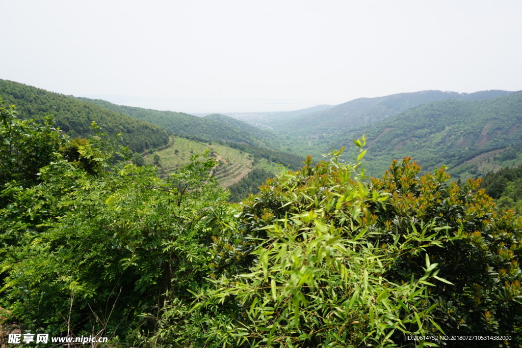 美麗的高山風光