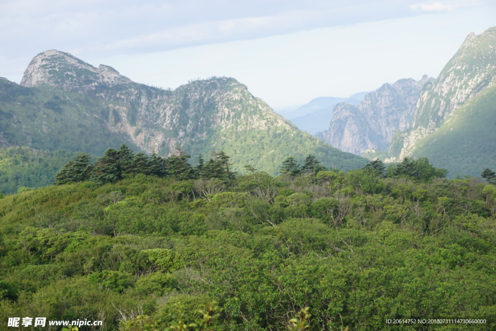 高山美景