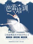 藏青背景舞蹈标准舞艺术高考培训