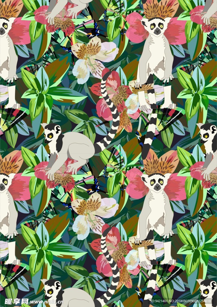 動物花卉