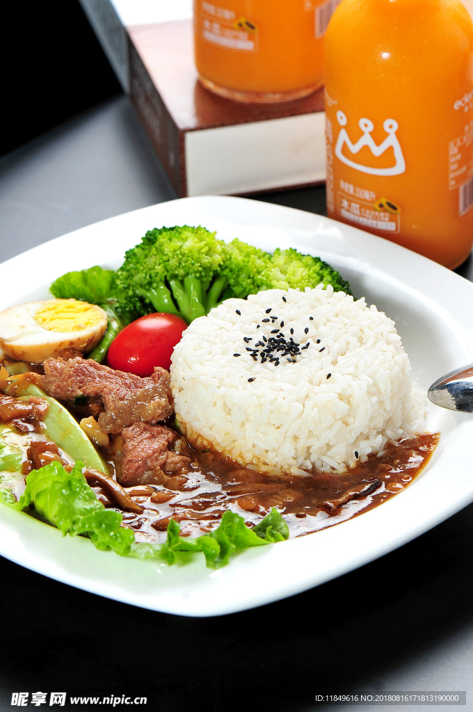 簡餐鹵肉飯