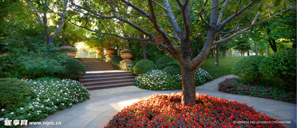 小區花園