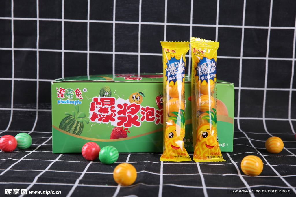 漂亮兔醬爆夾心泡泡糖