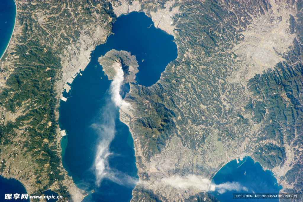 火山衛(wèi)星圖