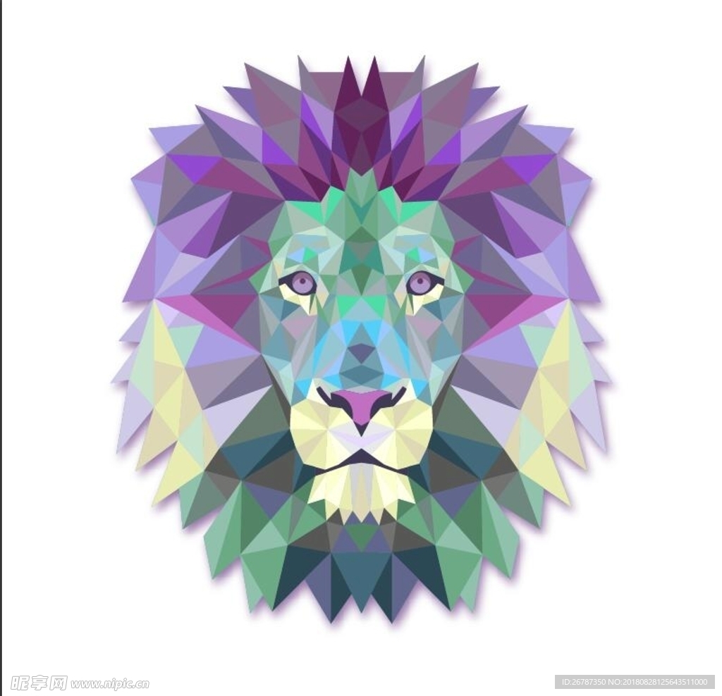 雄獅頭像