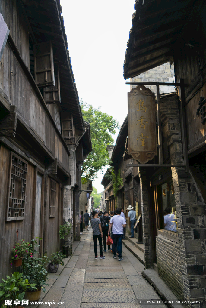 烏鎮(zhèn) 古街道 木建筑