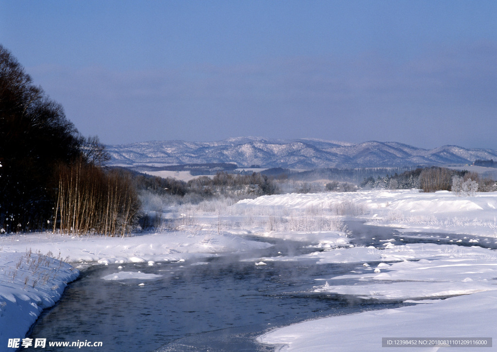 冰雪河流