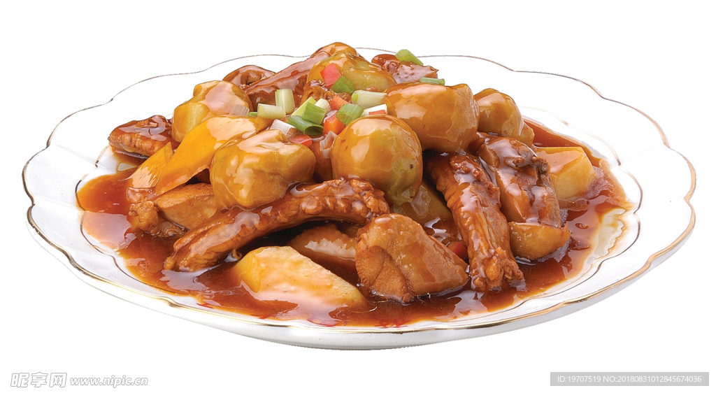 土豆燉雞