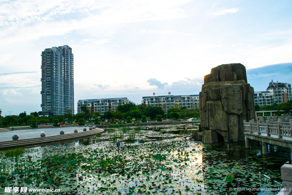 秀嶼區(qū)公園一角