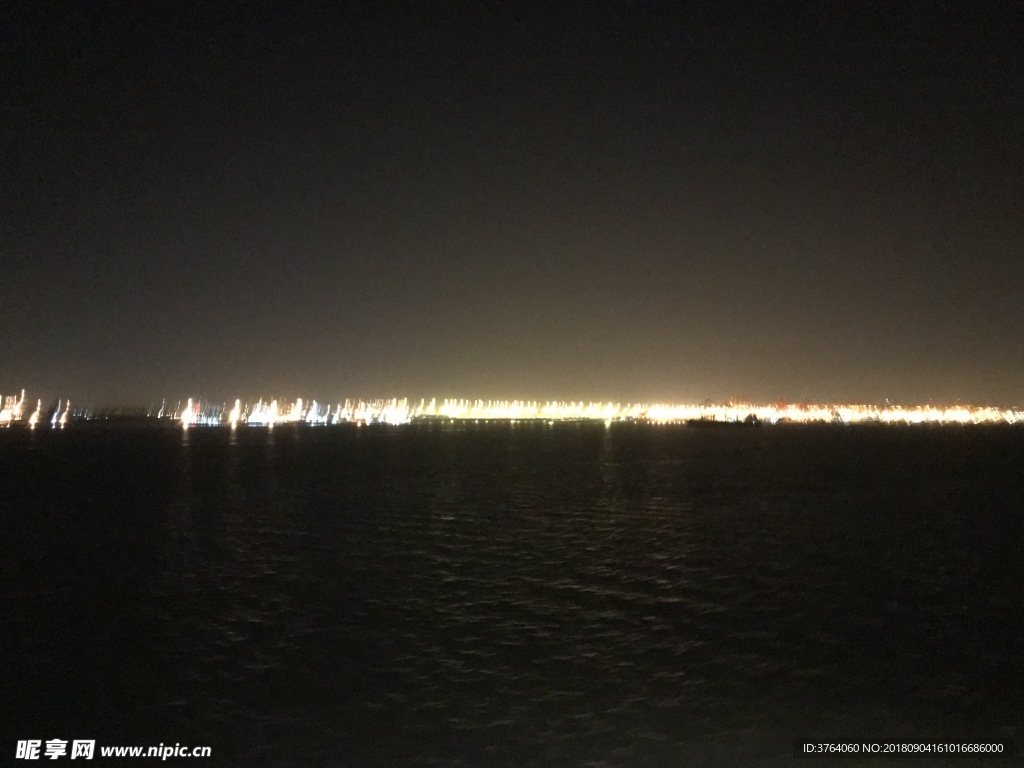 海上燈光