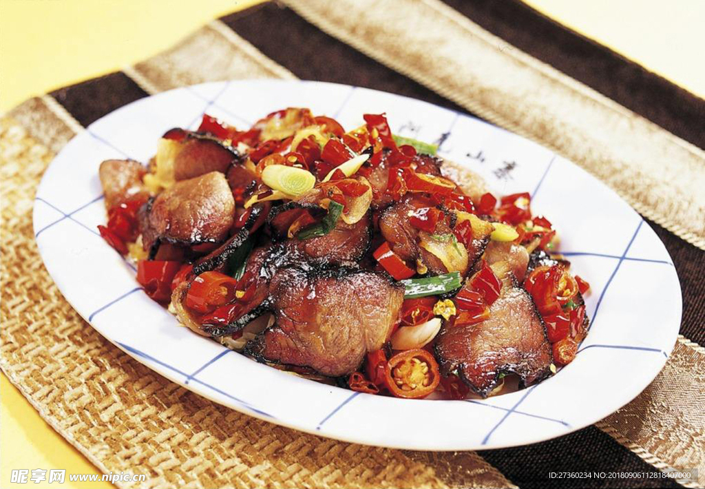 干椒爆臘肉