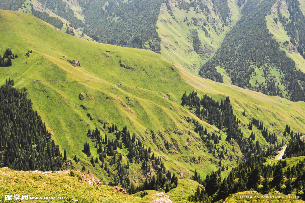 高山美景