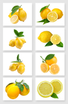 高清柠檬免抠素材图