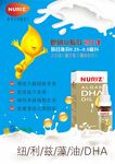 DHA   藻油  宣传海报
