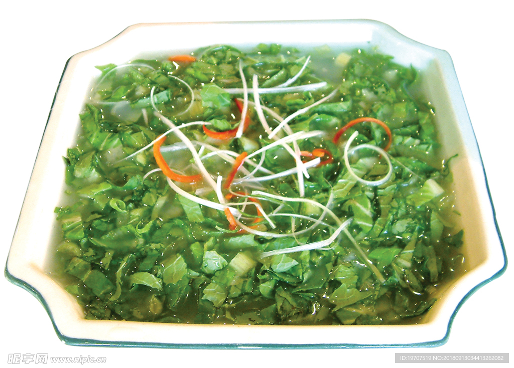 青菜米湯