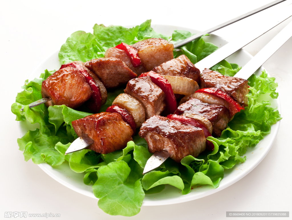 肉串蔬菜