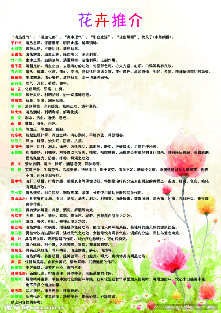 花卉推介