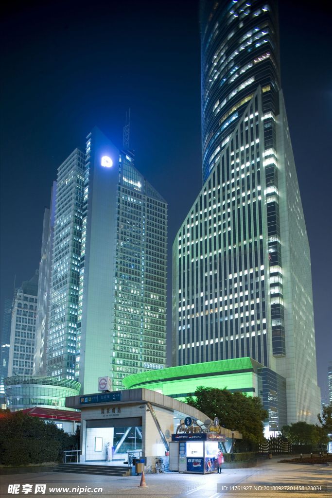 城市 城市夜景 建筑 繁華 中