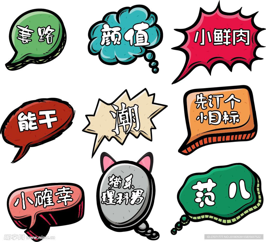 2018 潮語標簽