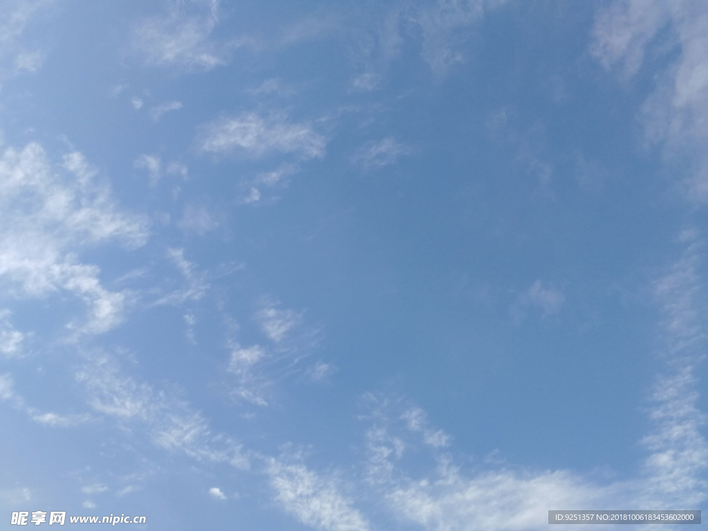 藍(lán)天白云 天空 天空背景 藍(lán)天