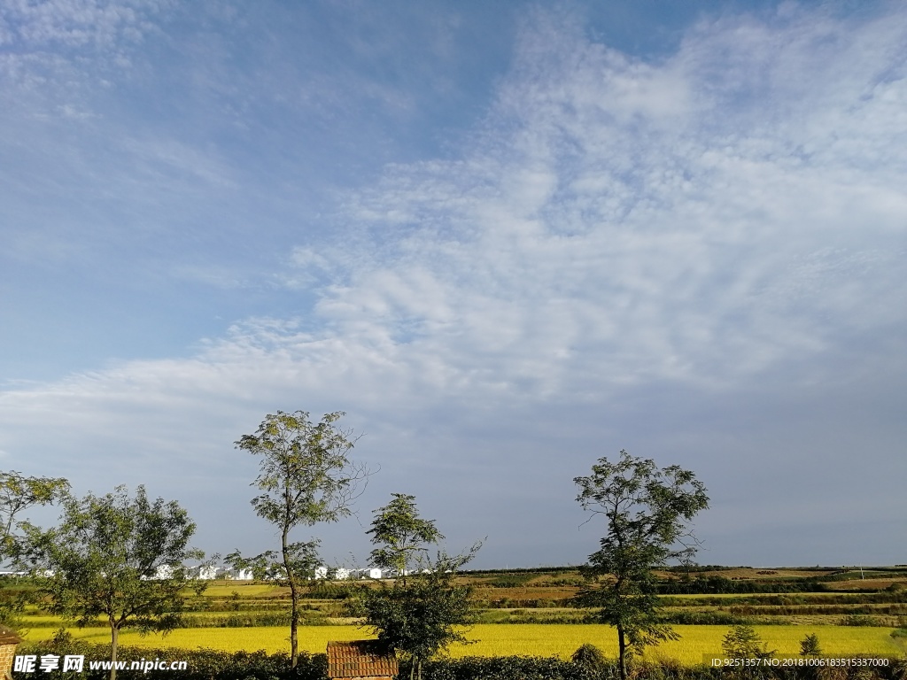 藍天白云 天空 天空背景 藍天