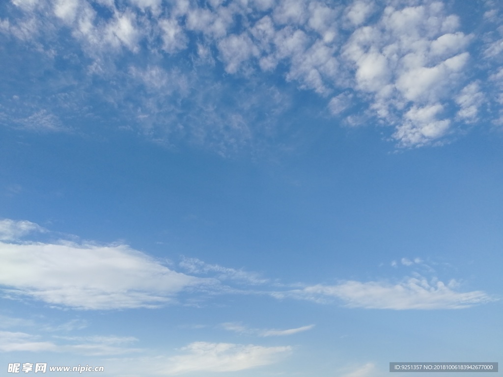 藍天白云 天空 天空背景 藍天