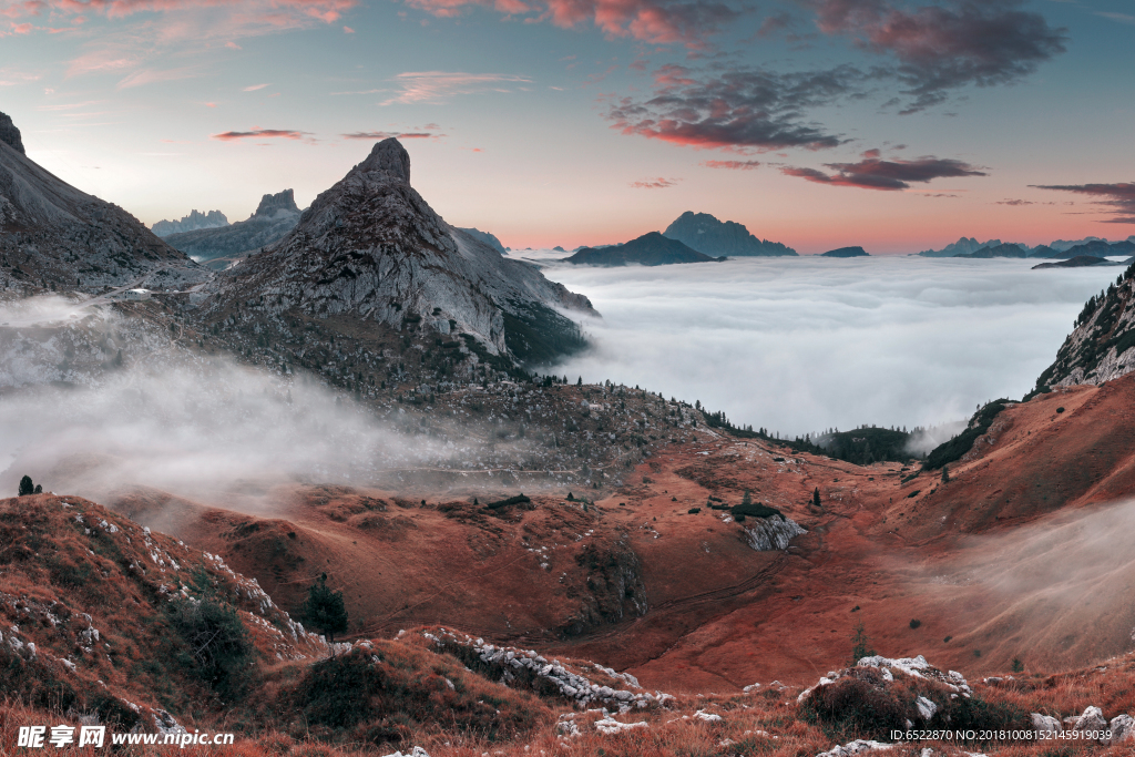 高山云海風景