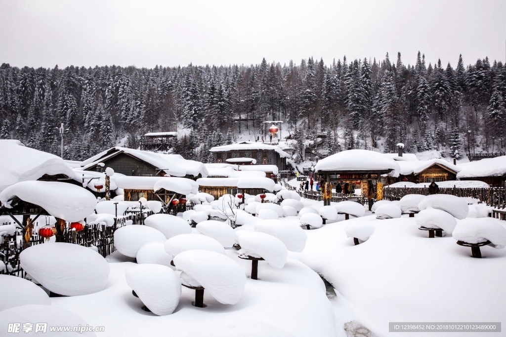 雪鄉(xiāng)美景