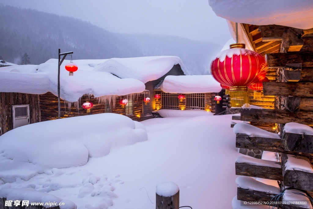 雪鄉(xiāng)美景