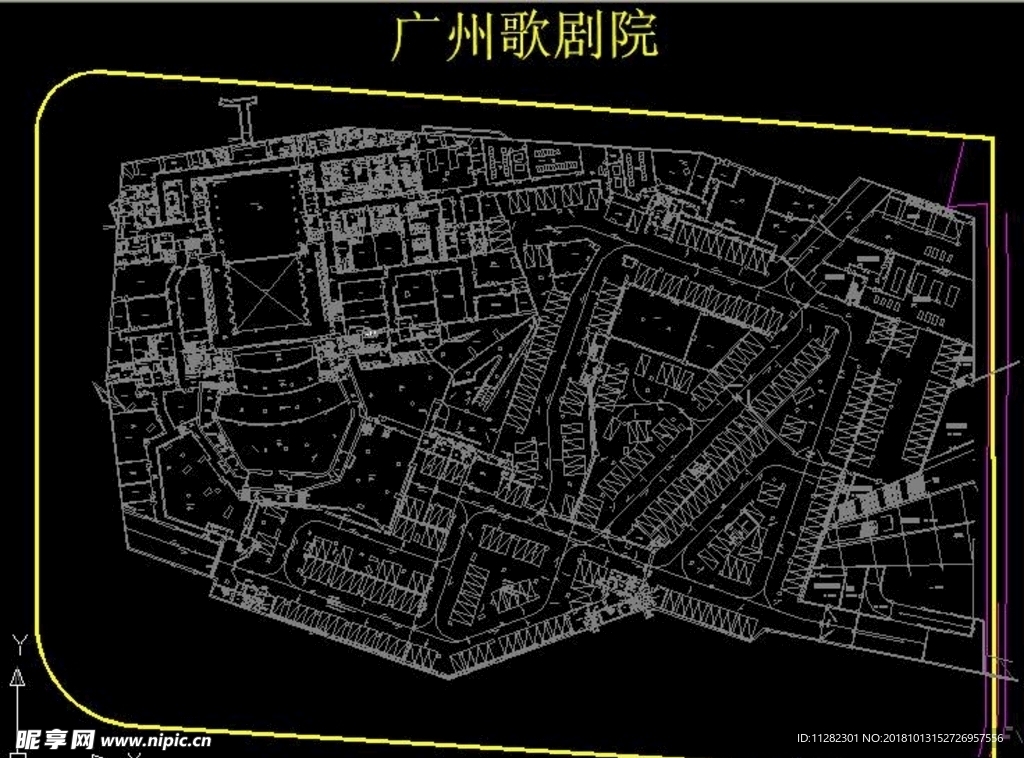 广州歌剧院平面图
