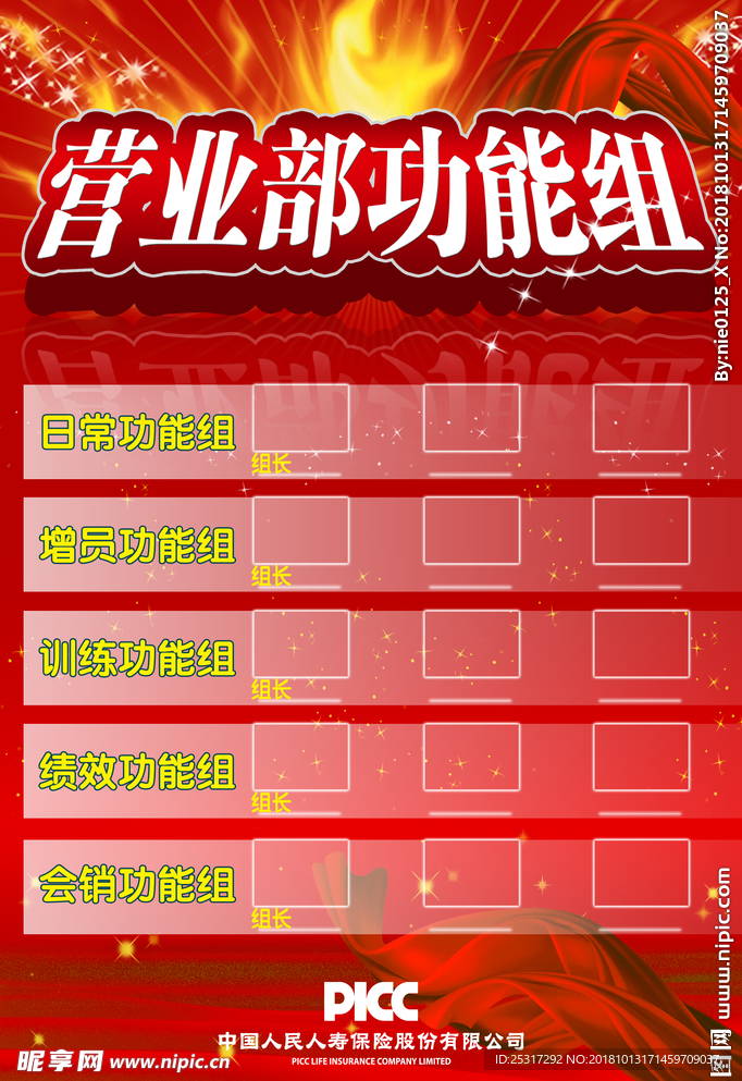 營業部功能組