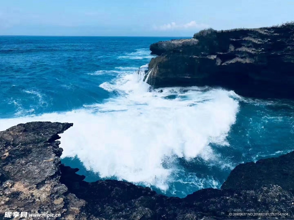 美麗的大海