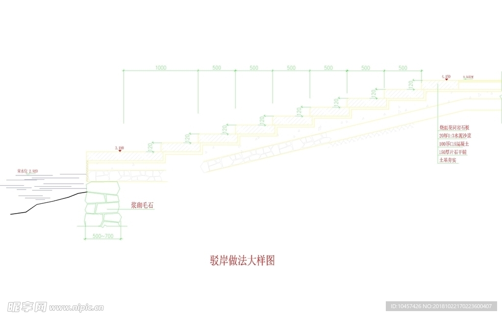 CAD公园绿化 桥路 道路绿化