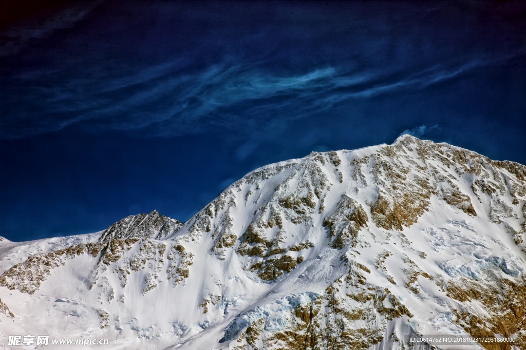 壯麗的雪山風景