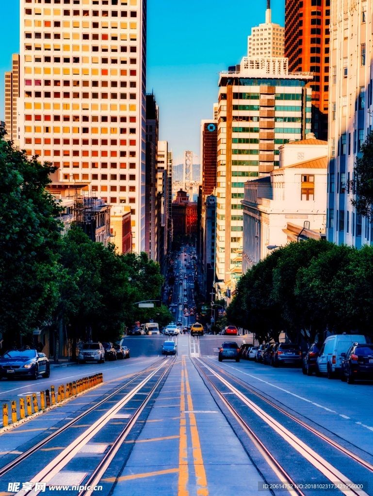 城市道路風景