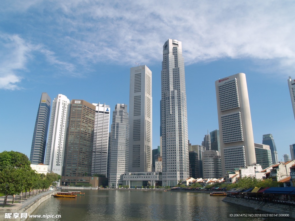 城市高樓風景