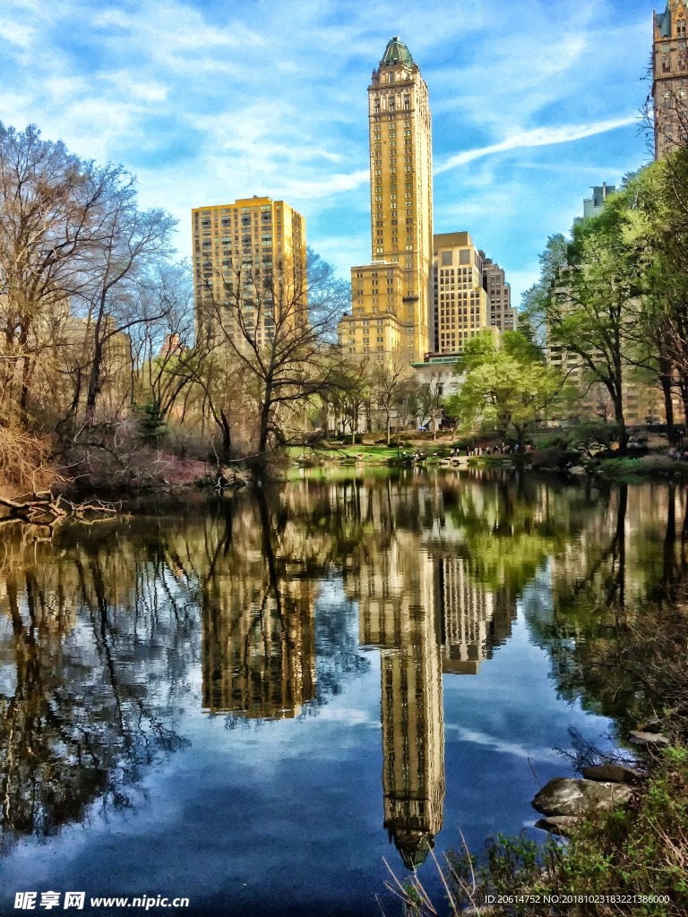 城市公園風景