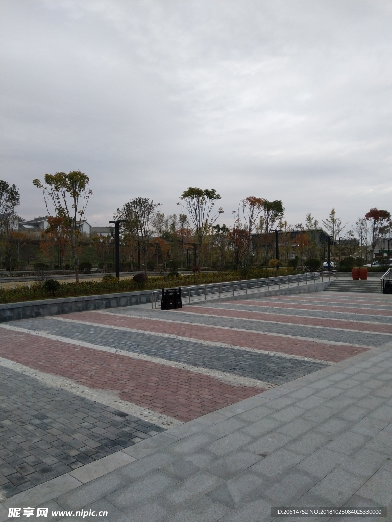 公園廣場風景