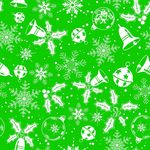 圣诞铃铛矢量循环素材