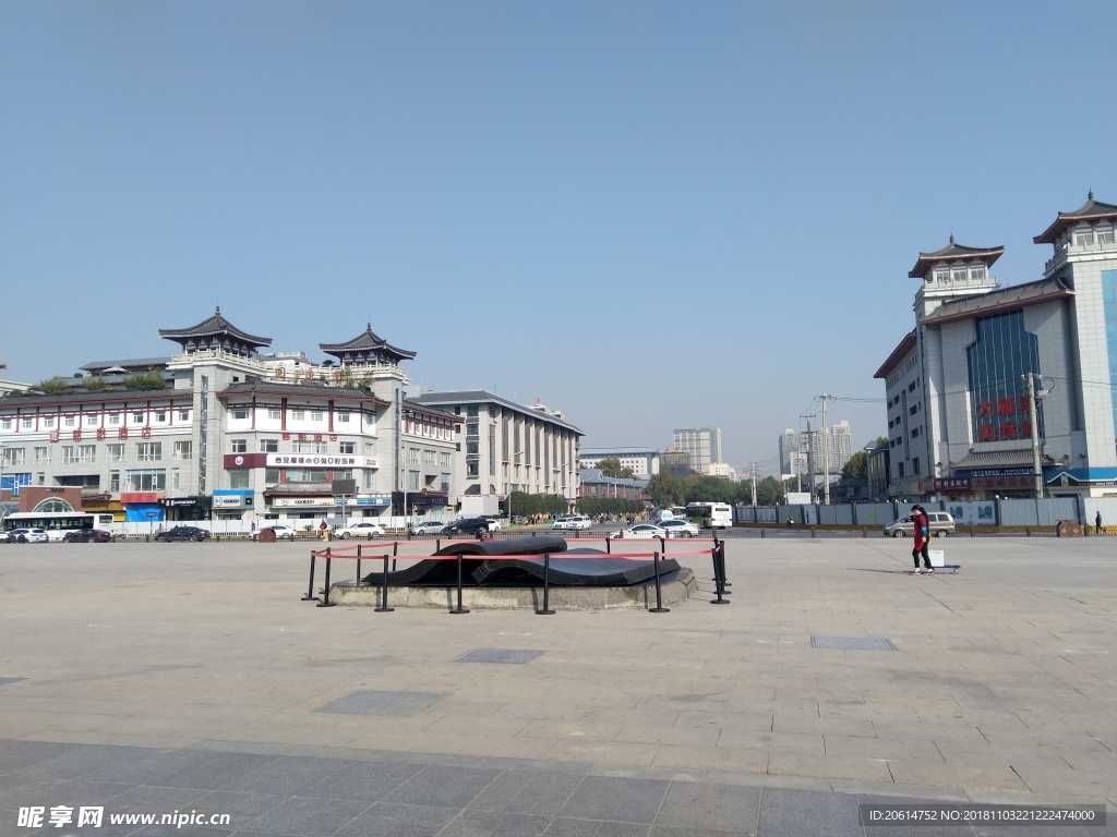 城市廣場美景