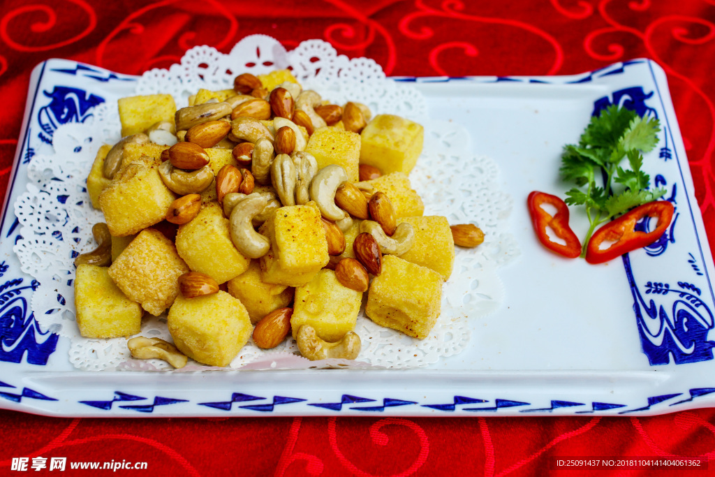 桑果香脆豆腐