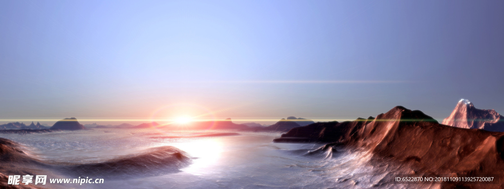 科幻地貌風(fēng)景 科幻背景