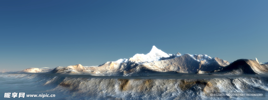 科幻地貌風景 科幻背景